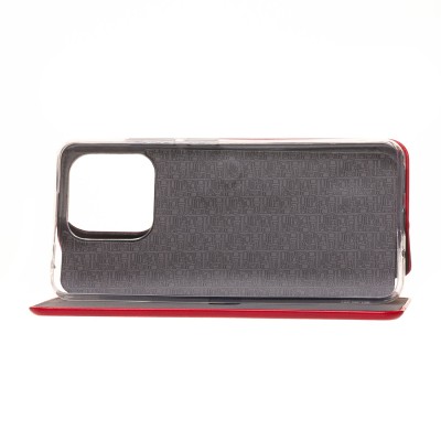 Чехол-книжка для Xiaomi Poco C55 (красный) - BC002 Чехол-книжка для Xiaomi Poco C55 (красный) - BC002