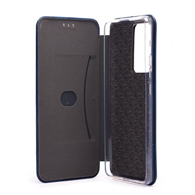 Чехол-книжка для Xiaomi Poco F5 Pro (синий) - BC002