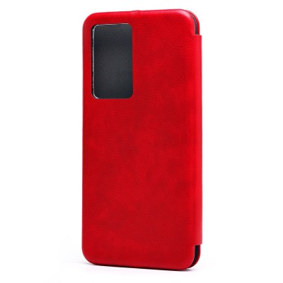 Чехол-книжка для Xiaomi Poco F5 Pro (красный) - BC002