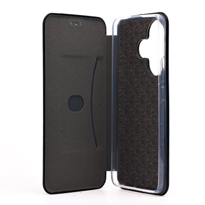 Чехол-книжка для Xiaomi Poco F6 (черный) - BC002 Чехол-книжка для Xiaomi Poco F6 (черный) - BC002