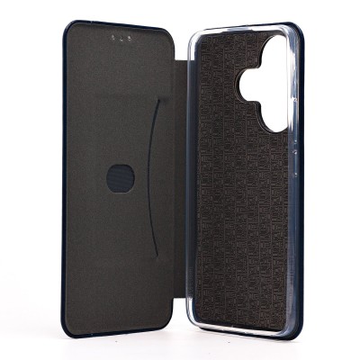 Чехол-книжка для Xiaomi Poco F6 (синий) - BC002