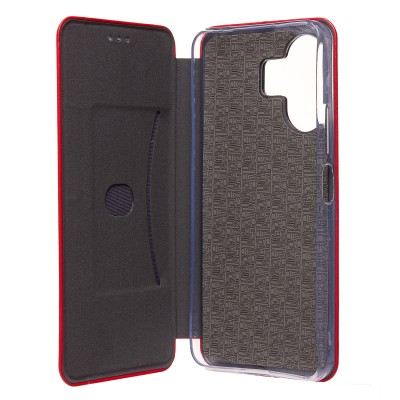 Чехол-книжка для Xiaomi Poco M6 5G (красный) - BC002