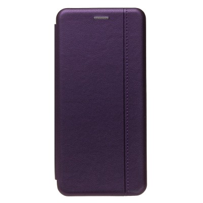 Чехол-книжка для Xiaomi Poco M6 5G (фиолетовый) - BC002