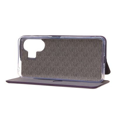 Чехол-книжка для Xiaomi Poco M6 5G (фиолетовый) - BC002