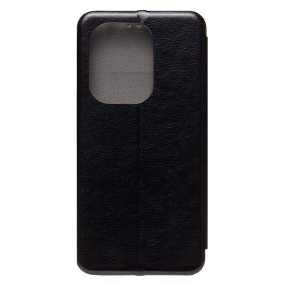 Чехол-книжка для Xiaomi Poco M6 Pro 4G (черный) - BC002