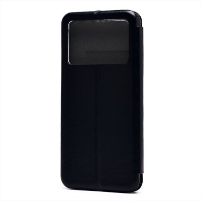 Чехол-книжка для Xiaomi Poco X6 5G (черный) - BC002