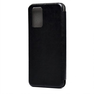 Чехол-книжка для Xiaomi Redmi 10 (черный) открытие вбок - BC002