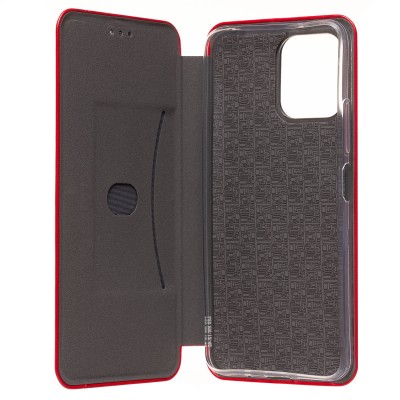 Чехол-книжка для Xiaomi Redmi 12 4G (красный) - BC002