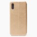 Чехол-книжка для Xiaomi Redmi 9i (золотой) открытие вбок - BC002