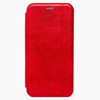 Чехол-книжка для Xiaomi Redmi 9C (красный) открытие вбок - BC002