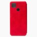 Чехол-книжка для Xiaomi Redmi 9C (красный) открытие вбок - BC002