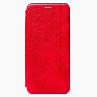 Чехол-книжка для Xiaomi Redmi 9T (красный) открытие вбок - BC002
