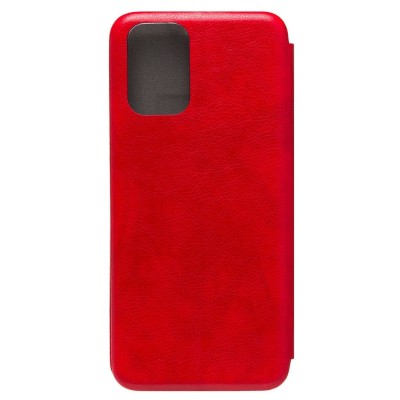 Чехол-книжка для Redmi Note 10S открытие вбок (красный) - BC002