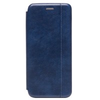Чехол-книжка для Xiaomi Redmi Note 11 4G Global открытие вбок (синий) - BC002