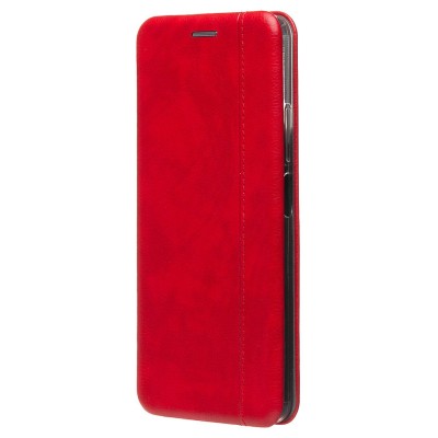 Чехол-книжка для Xiaomi Redmi Note 12 4G (красный) - BC002