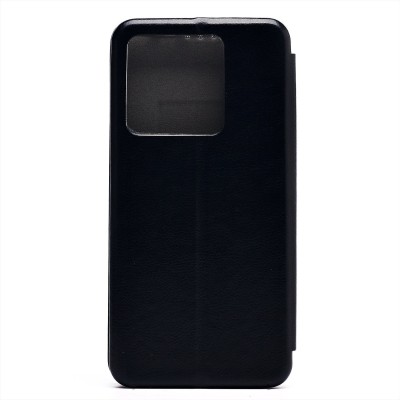 Чехол-книжка для Xiaomi Redmi Note 13 5G Global (черный) - BC002