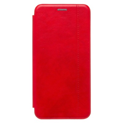 Чехол-книжка для Xiaomi Redmi Note 13 5G Global (красный) - BC002