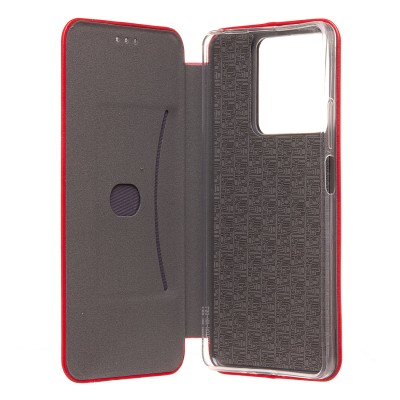 Чехол-книжка для Xiaomi Redmi Note 13 5G Global (красный) - BC002