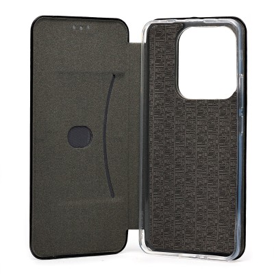 Чехол-книжка для Xiaomi Redmi Note 14 5G Global (черный) - BC002 Чехол-книжка для Xiaomi Redmi Note 14 5G Global (черный) - BC002
