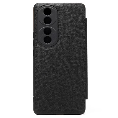 Чехол-книжка для Huawei Honor 70 Pro + (черный) - BC003
