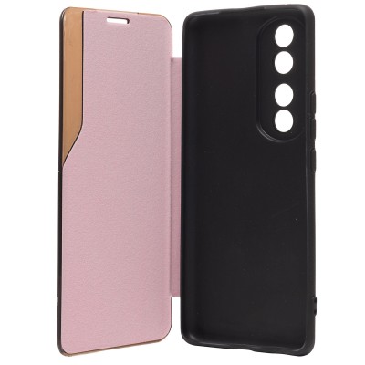 Чехол-книжка для Huawei Honor 70 Pro + (розовый) - BC003