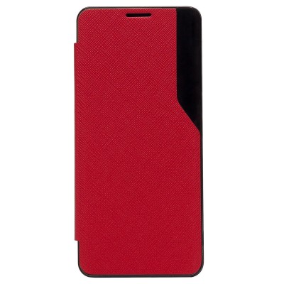 Чехол-книжка для Huawei Honor 70 Pro + (красный) - BC003