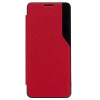 Чехол-книжка для Huawei Honor 70 Pro (красный) - BC003