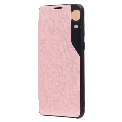 Чехол-книжка для Samsung A032 Galaxy A03 Core (розовый) - BC003