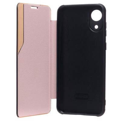 Чехол-книжка для Samsung A032 Galaxy A03 Core (розовый) - BC003