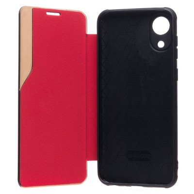 Чехол-книжка для Samsung A032 Galaxy A03 Core (красный) - BC003