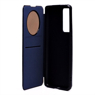 Чехол-книжка для Xiaomi 12S (синий) - BC003