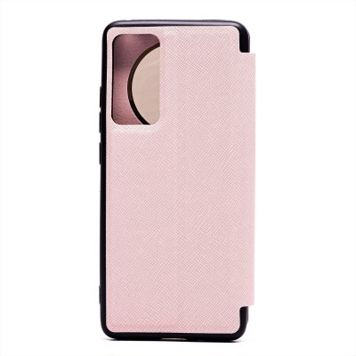 Чехол-книжка для Xiaomi 12S (розовый) - BC003