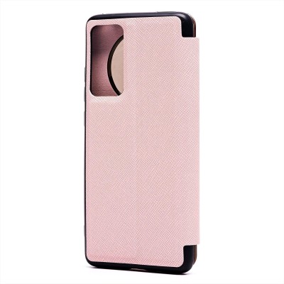 Чехол-книжка для Xiaomi 12S (розовый) - BC003