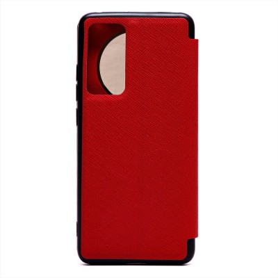 Чехол-книжка для Xiaomi 12S (красный) - BC003