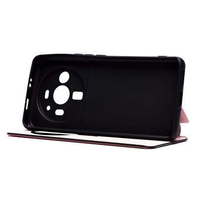 Чехол-книжка для Xiaomi 12S Ultra (розовый) - BC003