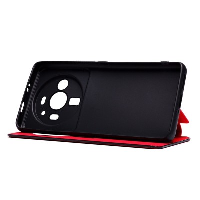 Чехол-книжка для Xiaomi 12S Ultra (красный) - BC003