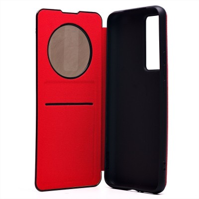 Чехол-книжка для Xiaomi 12T Pro (красный) - BC003
