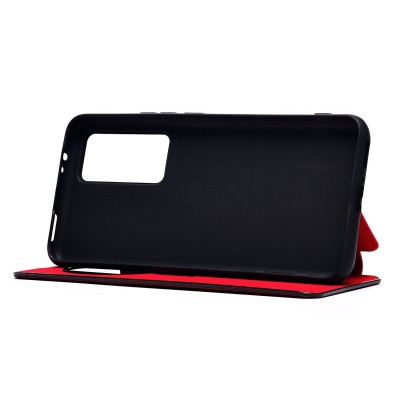 Чехол-книжка для Xiaomi 12T Pro (красный) - BC003