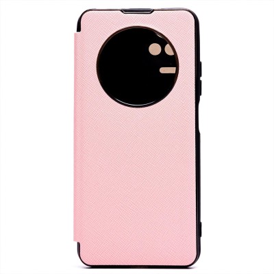 Чехол-книжка для Xiaomi Poco F4 (розовый) - BC003