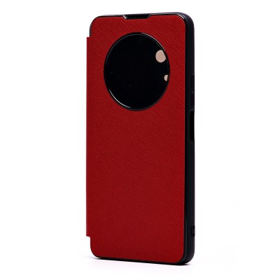 Чехол-книжка для Xiaomi Poco F4 (красный) - BC003