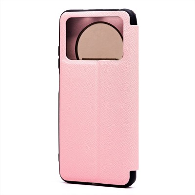 Чехол-книжка для Xiaomi Poco M4 Pro 4G (розовый) - BC003