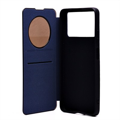 Чехол-книжка для Xiaomi Poco X4 Pro 5G (синий) - BC003