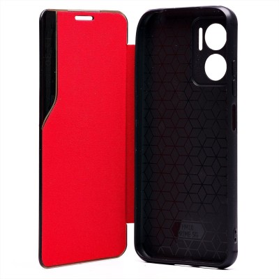 Чехол-книжка для Xiaomi Redmi 10 5G (красный) - BC003