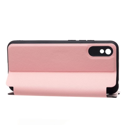 Чехол-книжка для Xiaomi Redmi 9i (розовый) - BC003