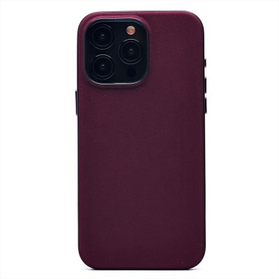 Чехол-накладка для Apple iPhone 15 Pro Max (багровый) - FineW SafeMag
