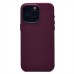 Чехол-накладка для Apple iPhone 15 Pro Max (багровый) - FineW SafeMag