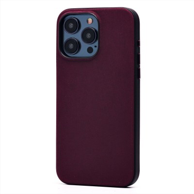 Чехол-накладка для Apple iPhone 15 Pro Max (багровый) - FineW SafeMag
