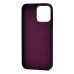 Чехол-накладка для Apple iPhone 15 Pro Max (багровый) - FineW SafeMag