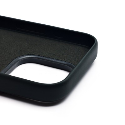 Чехол-накладка для Apple iPhone 15 Pro (зеленый) - FineW SafeMag