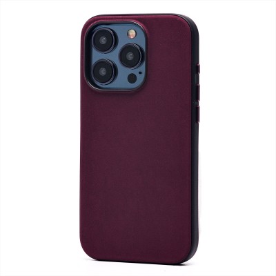 Чехол-накладка для Apple iPhone 15 Pro (багровый) - FineW SafeMag